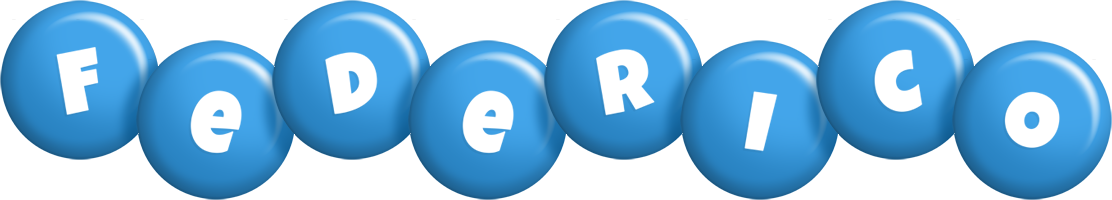 Federico candy-blue logo