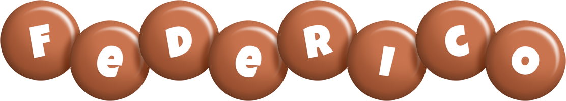 Federico candy-brown logo