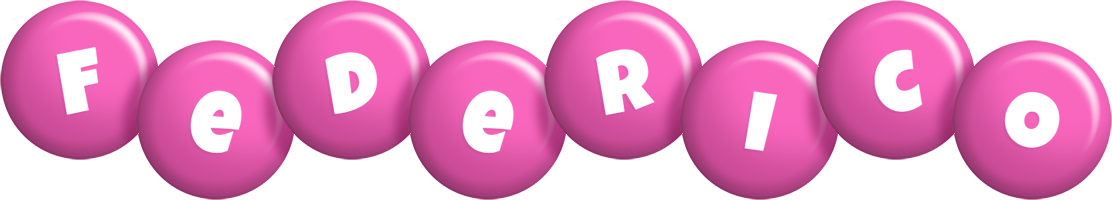 Federico candy-pink logo