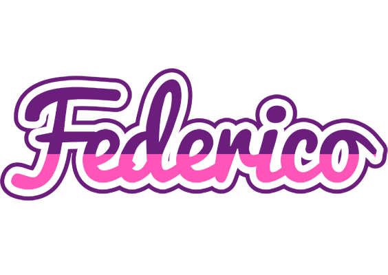 Federico cheerful logo