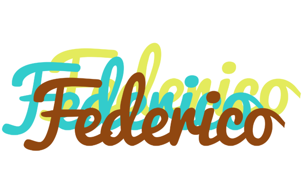 Federico cupcake logo