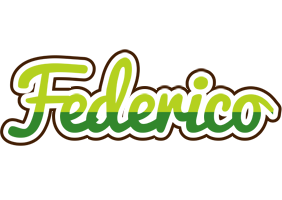 Federico golfing logo