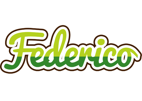 Federico golfing logo