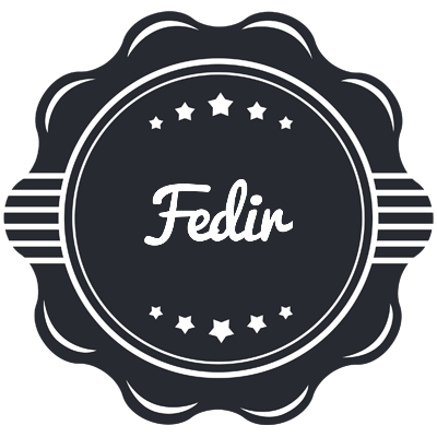 Fedir badge logo