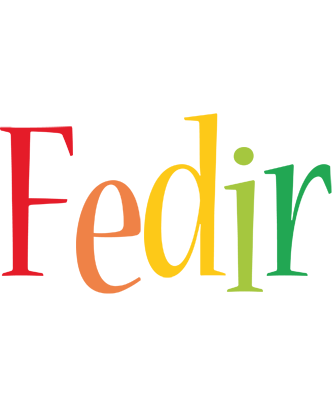 Fedir birthday logo