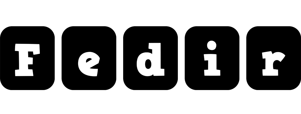 Fedir box logo
