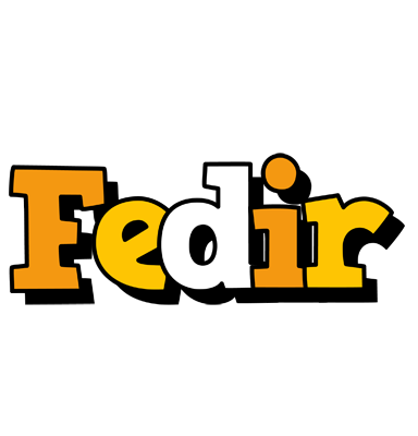 Fedir cartoon logo