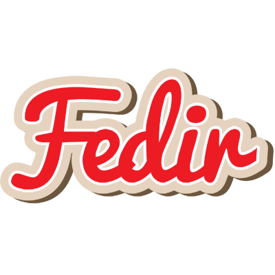 Fedir chocolate logo