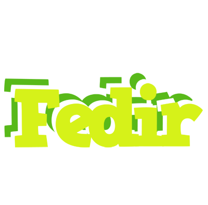 Fedir citrus logo
