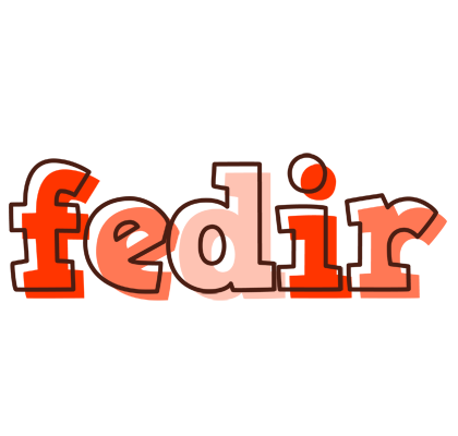 Fedir paint logo
