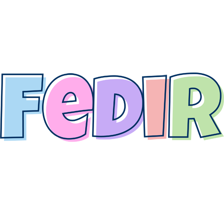 Fedir pastel logo