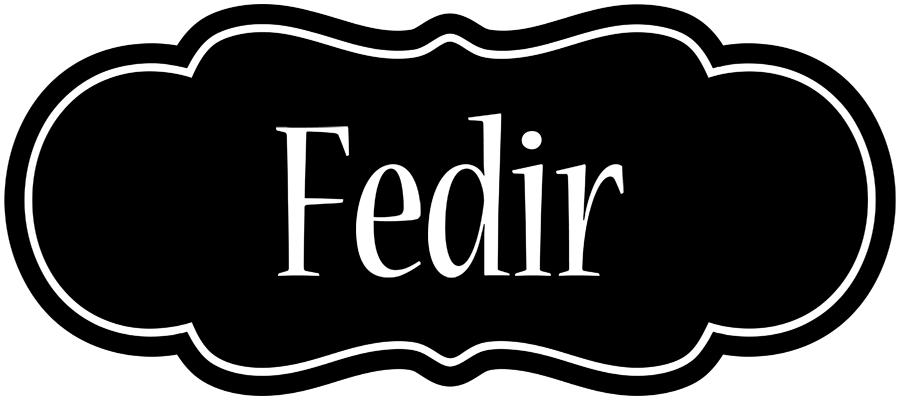 Fedir welcome logo