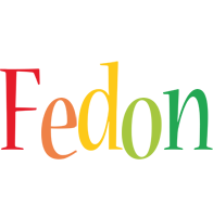 Fedon birthday logo