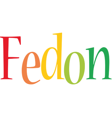 Fedon birthday logo