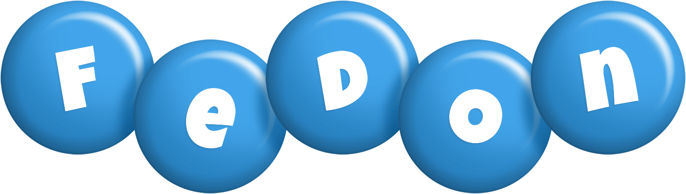 Fedon candy-blue logo