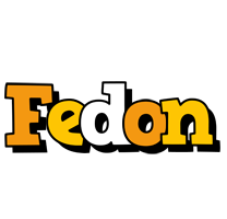 Fedon cartoon logo