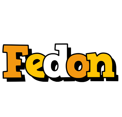Fedon cartoon logo