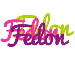 Fedon flowers logo