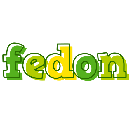 Fedon juice logo
