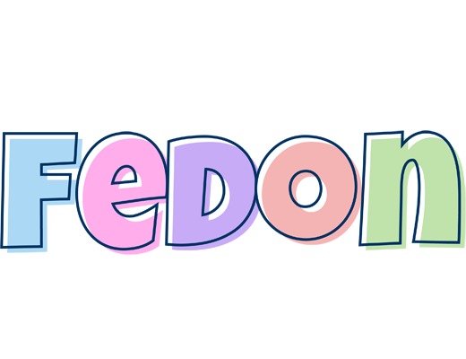 Fedon pastel logo
