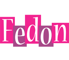 Fedon whine logo