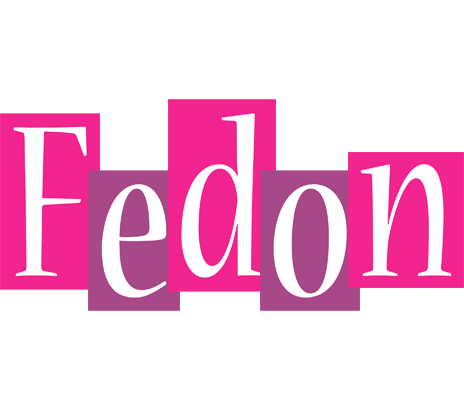 Fedon whine logo