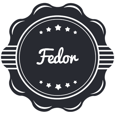 Fedor badge logo