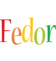 Fedor birthday logo