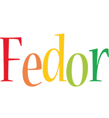 Fedor birthday logo