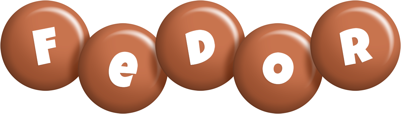 Fedor candy-brown logo