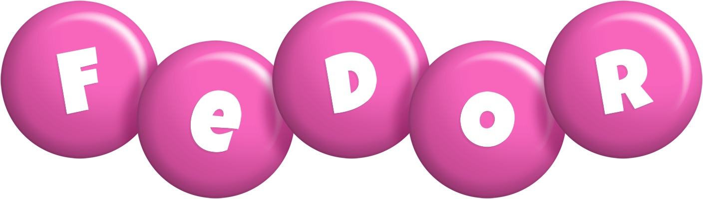 Fedor candy-pink logo