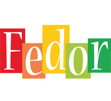 Fedor colors logo