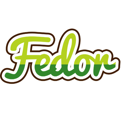 Fedor golfing logo