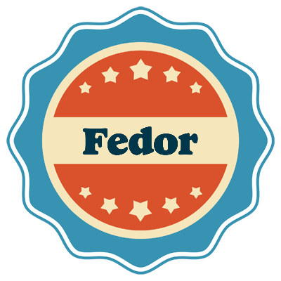 Fedor labels logo