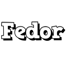 Fedor snowing logo