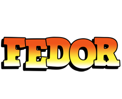 Fedor sunset logo