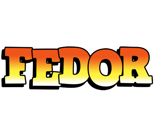 Fedor sunset logo