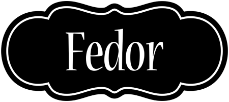 Fedor welcome logo