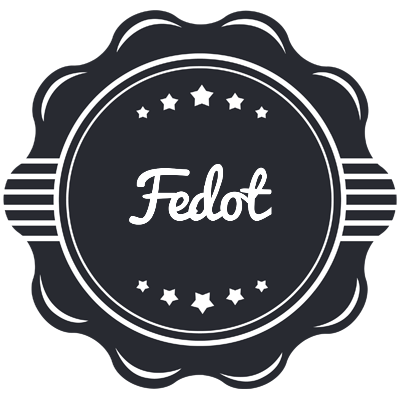 Fedot badge logo