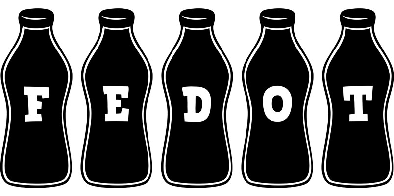 Fedot bottle logo