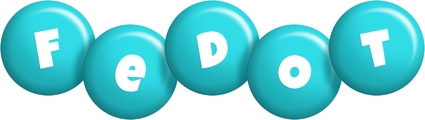 Fedot candy-azur logo