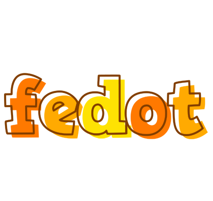 Fedot desert logo