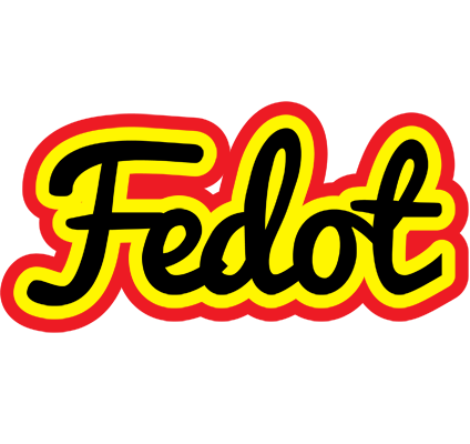 Fedot flaming logo