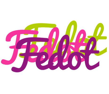 Fedot flowers logo