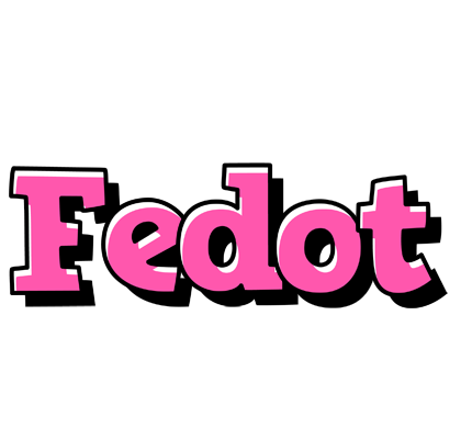 Fedot girlish logo