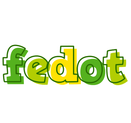 Fedot juice logo