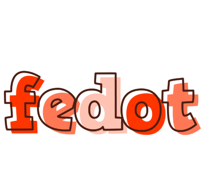 Fedot paint logo