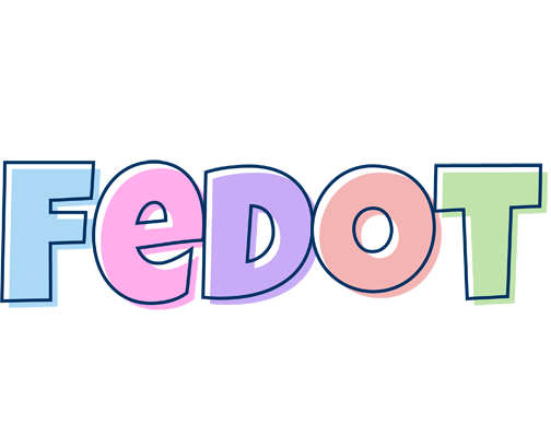 Fedot pastel logo