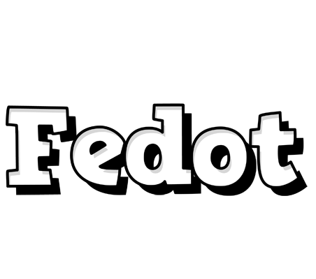 Fedot snowing logo