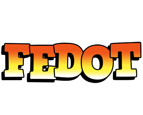 Fedot sunset logo